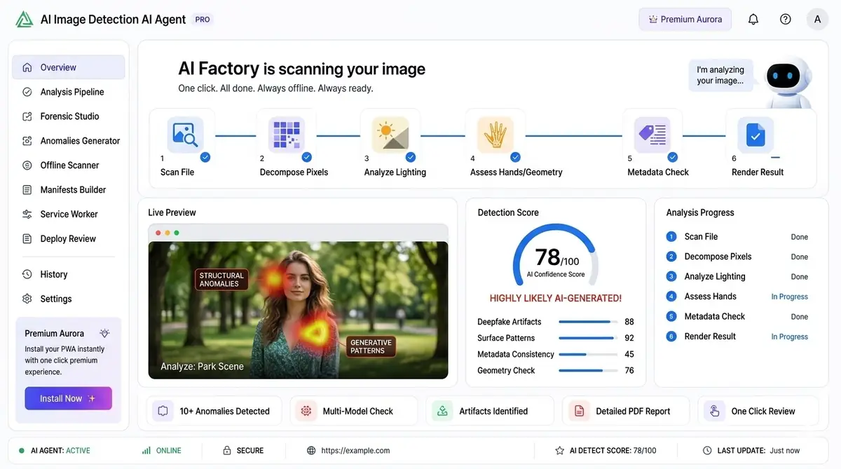 AI zoning map agent dashboard — example of zoning overlay and parcel report software